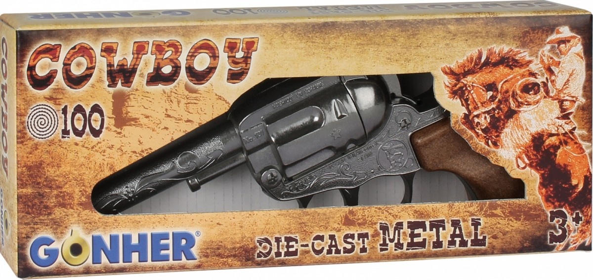 Pulio Metal cowboy revolver