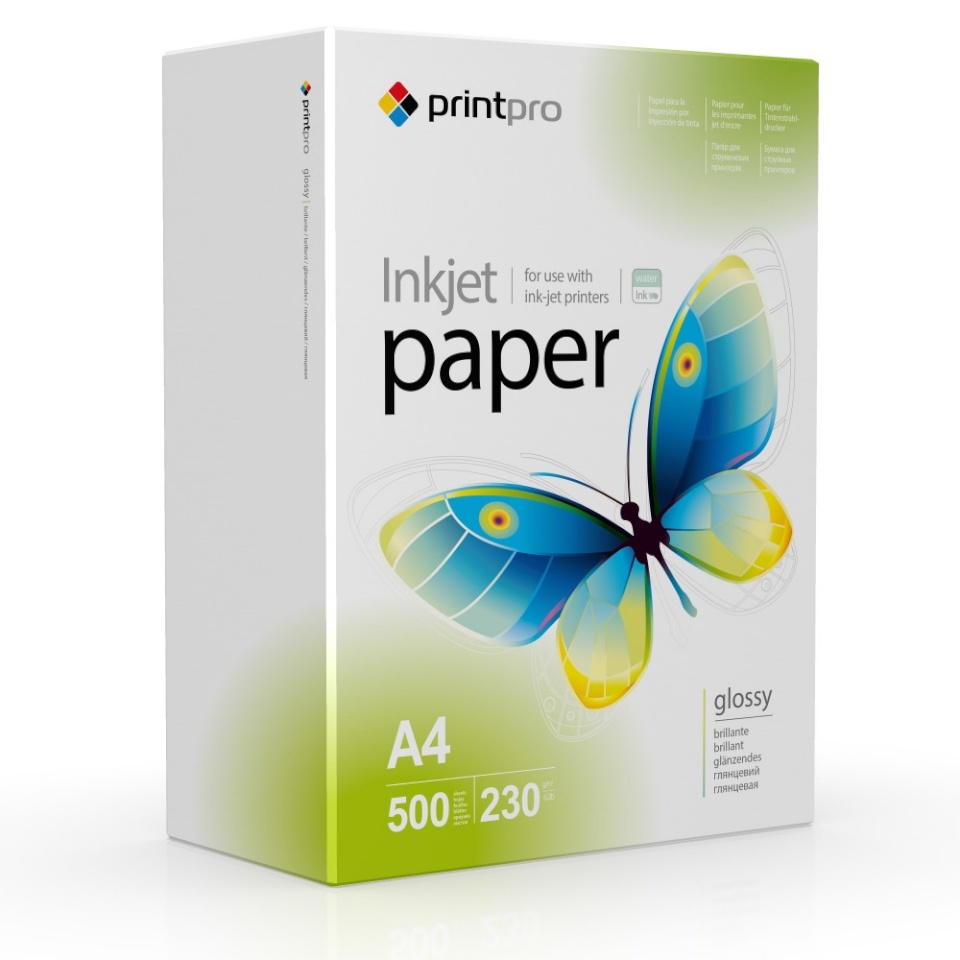 ColorWay fotopaber PrintPro Photo Paper, 500 sheets High Glossy 230 g/m² A4