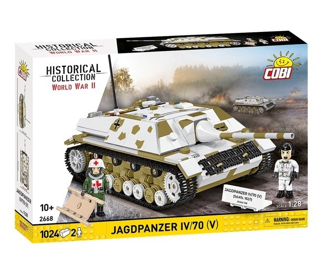 Cobi klotsid Blocks Jagdpanzer IV/70 (V) (Sd.Kfz.162/1) 1024 pcs.