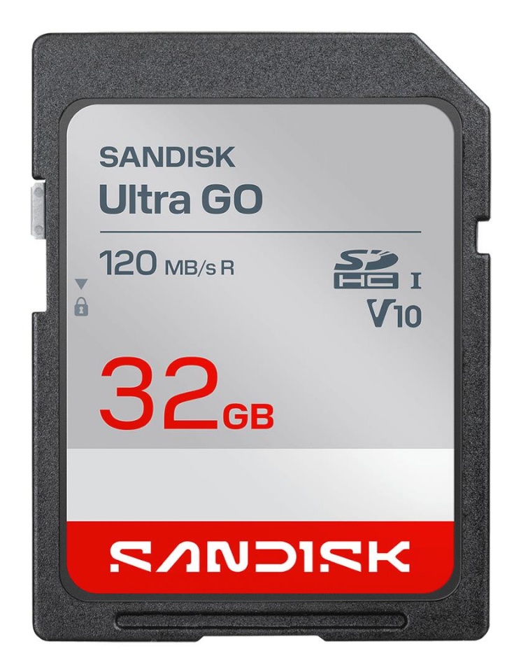 SanDisk mälukaart 32GB Ultra GO UHS-I U1 V10 SDHC