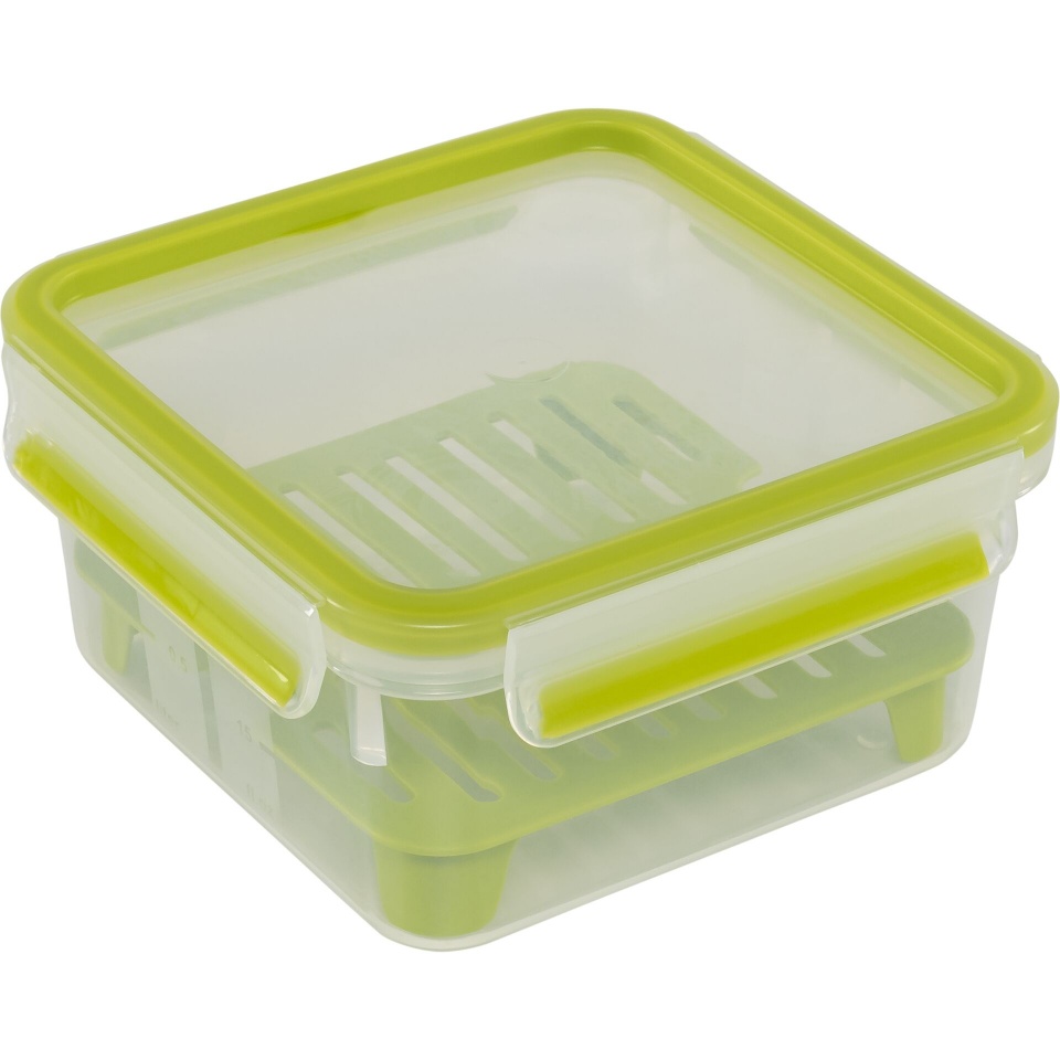EMSA Clip&Go Food Storage Box roheline 1,3 L