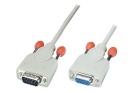 Lindy kaabel RS232 Extension Cable 9 pin. Sub-D Connector to 9 pin. Sub-D Coupling, 1:1, 3m