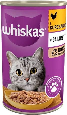 Whiskas kassitoit with Chicken in Jelly, 400g