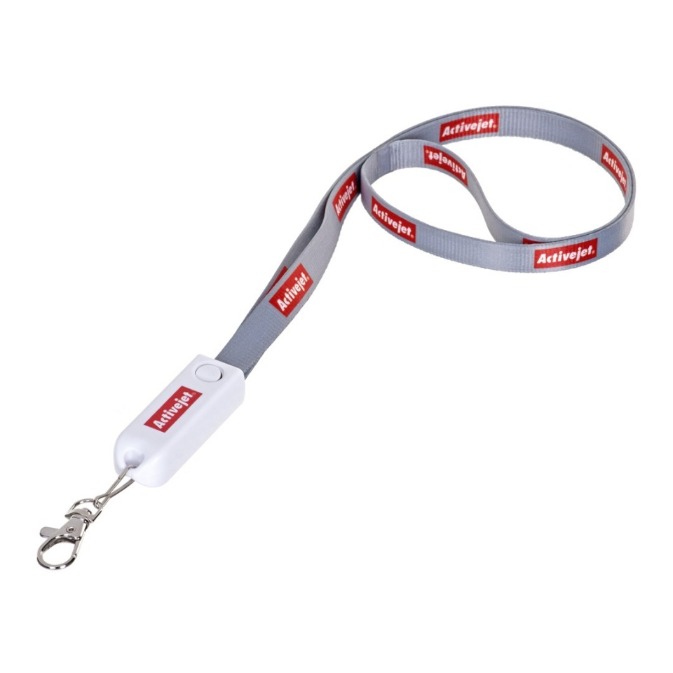 Activejet Activejet lanyard with charging cable 3-in-1 phone charger
