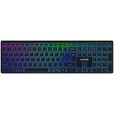 Canyon klaviatuur HKB-W11 UK/US RGB Dual Mode Wireless Black