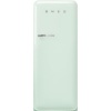 Smeg külmik FAB28RPG6 50-ndate stiil, 153cm, 244/26 l, 35dB, elektrooniline juhtimine, parem, pastellroheline