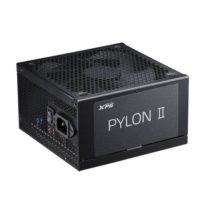 Adata toiteplokk ADATA XPG Pylon II PSU 650W 80 PLUS Bronze must
