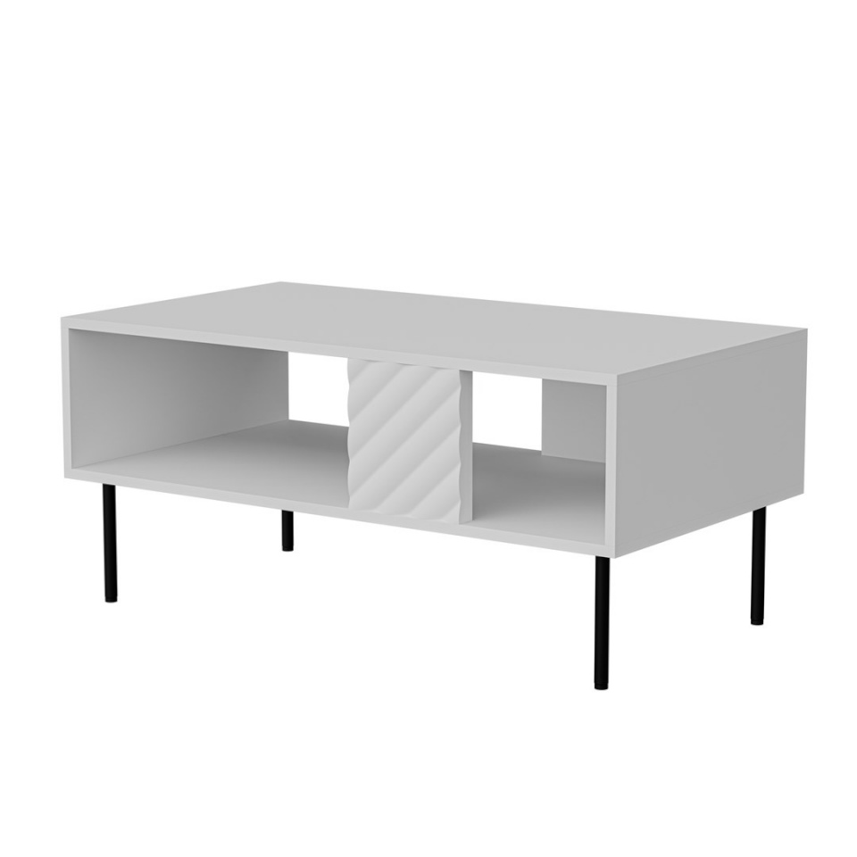 Cama Meble diivanilaud LUCCA bench/table 100x55x46 valge