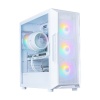 Zalman korpus PC case I3 NEO V2 Mid Tower RGB fan x4 valge