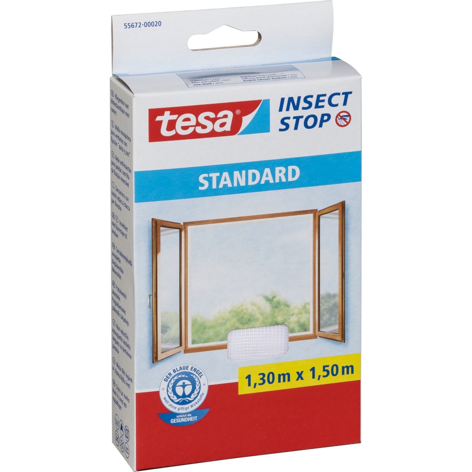 Tesa putukavõrk INSECT STOP Standard 1,5mx1,3m valge 55672