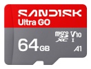 SanDisk mälukaart 64GB Ultra GO UHS-I U1 V10 microSDXC