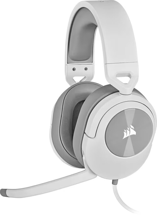 Corsair kõrvaklapid CORSAIR HS55 Surround Gaming Headset, Wired, valge