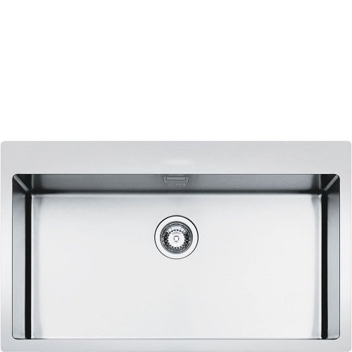 SMEG valamu LFT77RS, Mira, 77cm, roostevaba teras