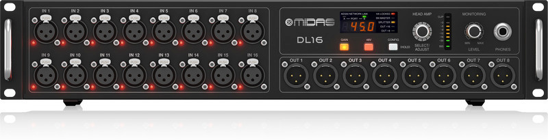 Midas konsoolid Midas DL16 kaubaaluste kast