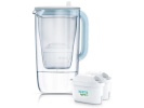 Brita veefilterkann Glass 2.5l + 2 PRO Pure Performance cartridges