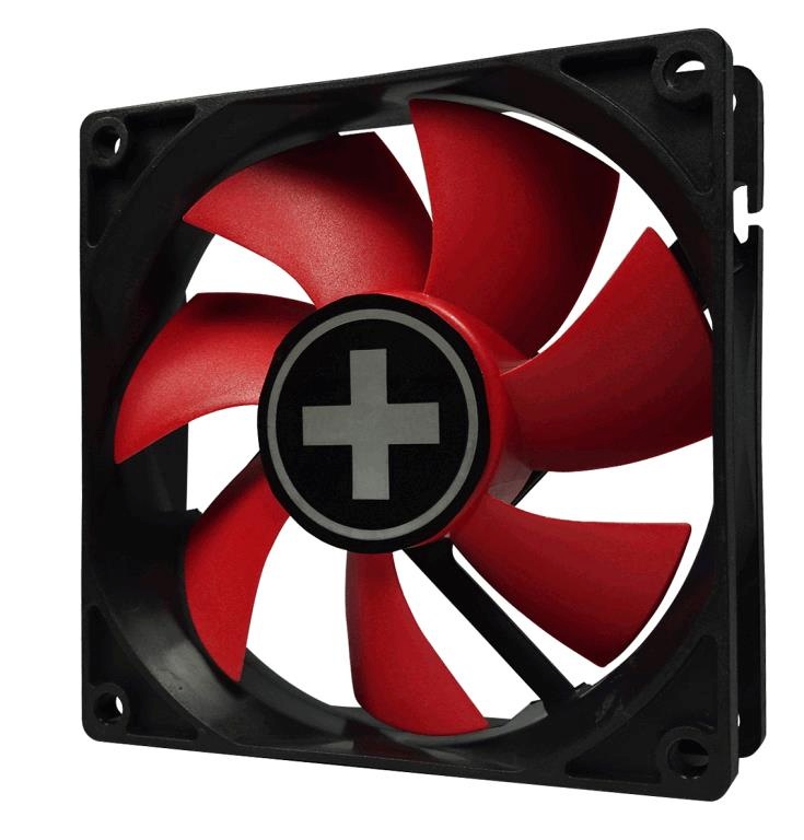 Xilence jahutus Case Fan 80mm Redwing 3pin+4p 12V
