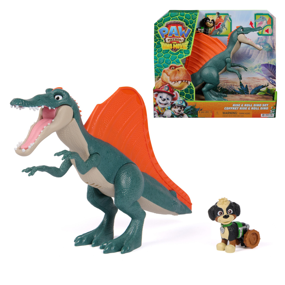 Spin Master mängufiguur Paw Patrol: Der Dino Film - Rise & Roll Dino Set