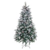 BGB Christmas Jõulupuu valge punane roheline naturaalne PVC Metall 240 cm