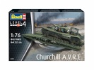 Revell liimitav mudel Churchill A.V.R.E 1/76