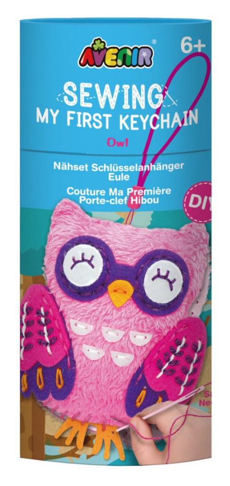 Mg Dystrybucja Set Uszyj brelok for kluczy - Sowa