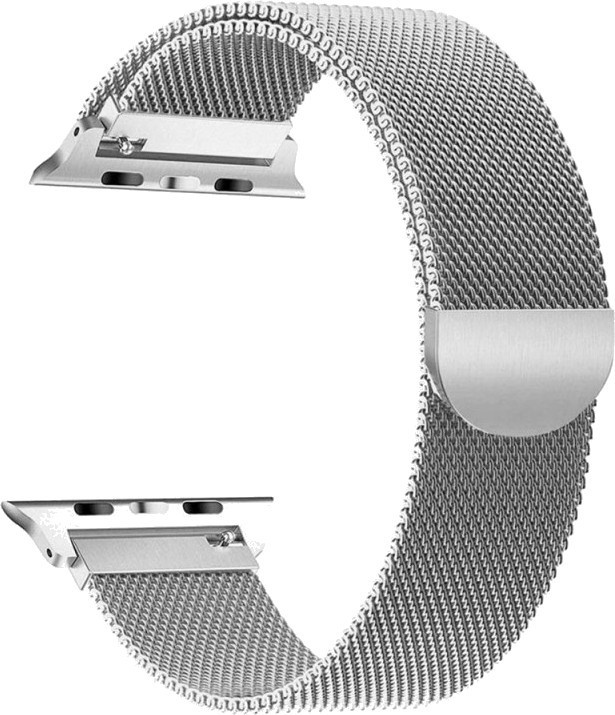 Tech-Protect kellarihm MilaneseBand Apple Watch 4/5/6/7/SE 38/40/41mm hõbedane