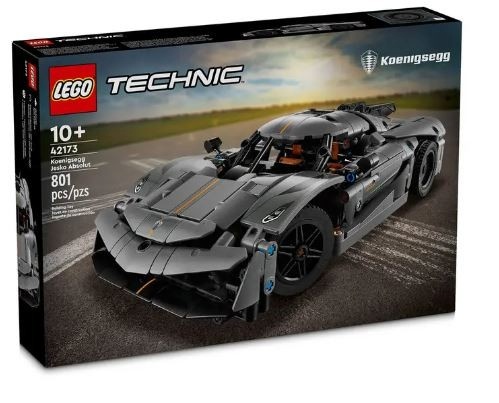 LEGO klotsid 42173 Technic Koenigsegg Jesko Absolut Supersportwagen in hall