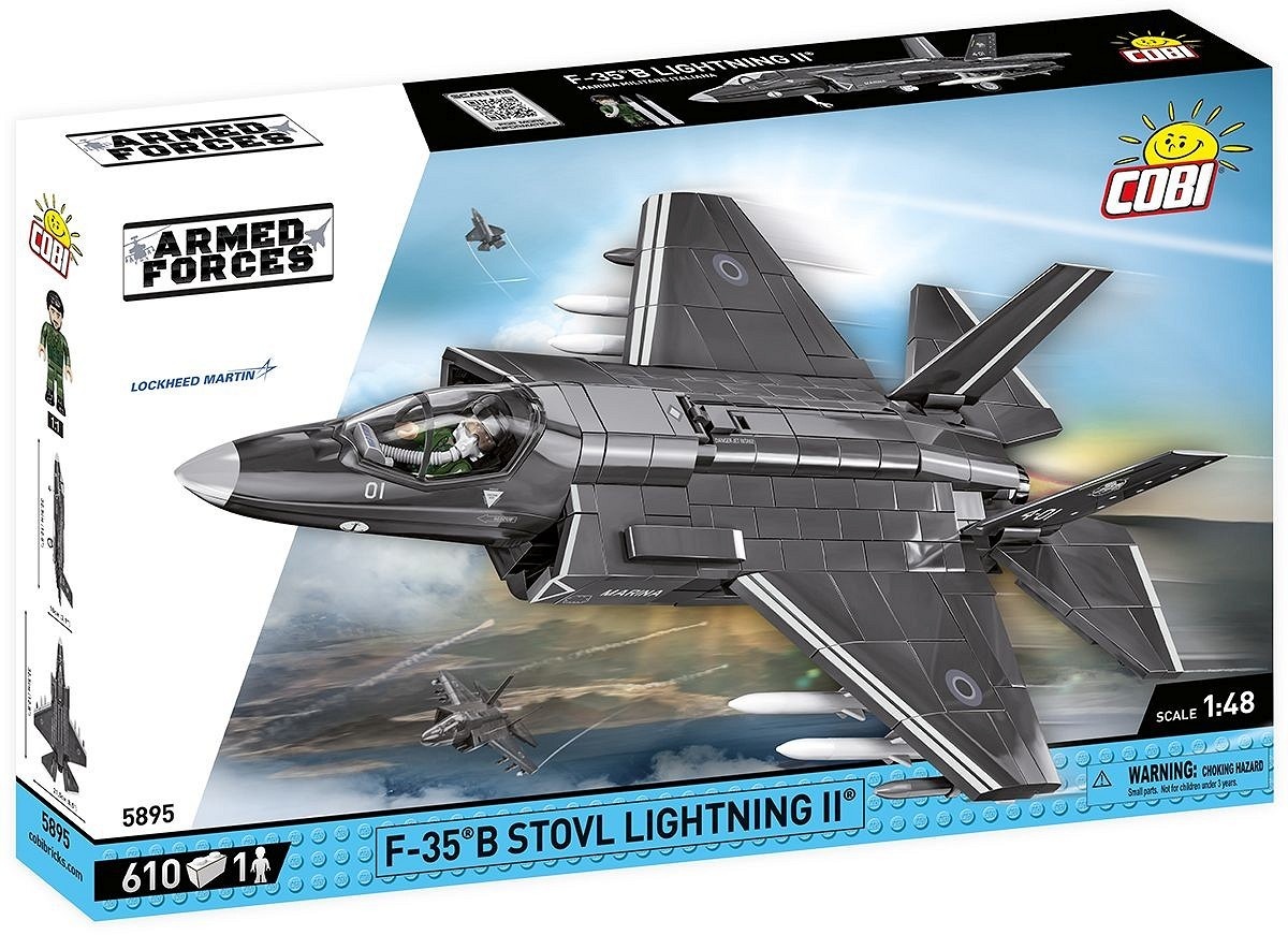 Cobi klotsid Blocks F-35B Stovl Lightning II 610 blocks