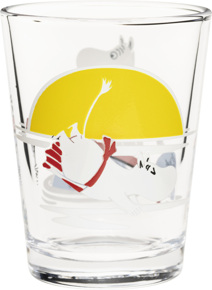 Arabia joogiklaas Moomin Evening Swim Drinking Glass, 22cl