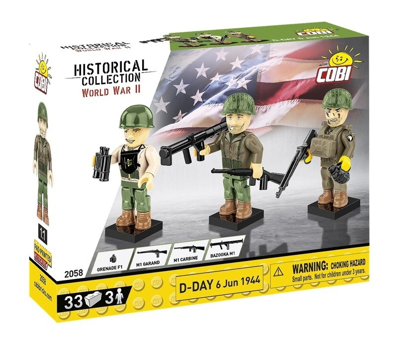 Cobi klotsid Blocks D-Day 6 june 1944