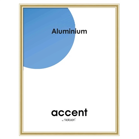 Nielsen Design pildiraam Photo Frame Metal 51321 Accent Gold 15x20 cm