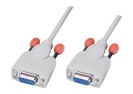 Lindy kaabel Null Modem Cable 9 pin Coupling/Coupling, 2m