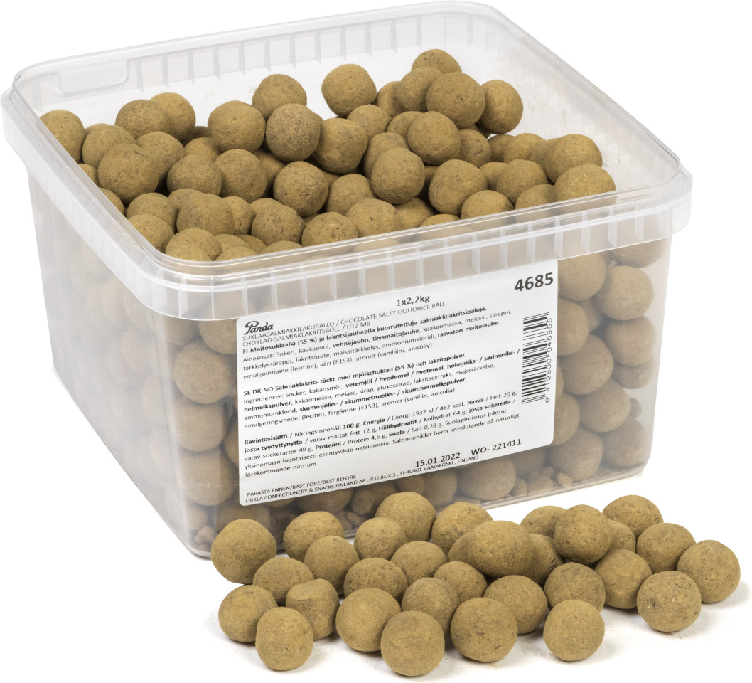 Panda lahtised kommid Choco & Lacorice, 2,2kg