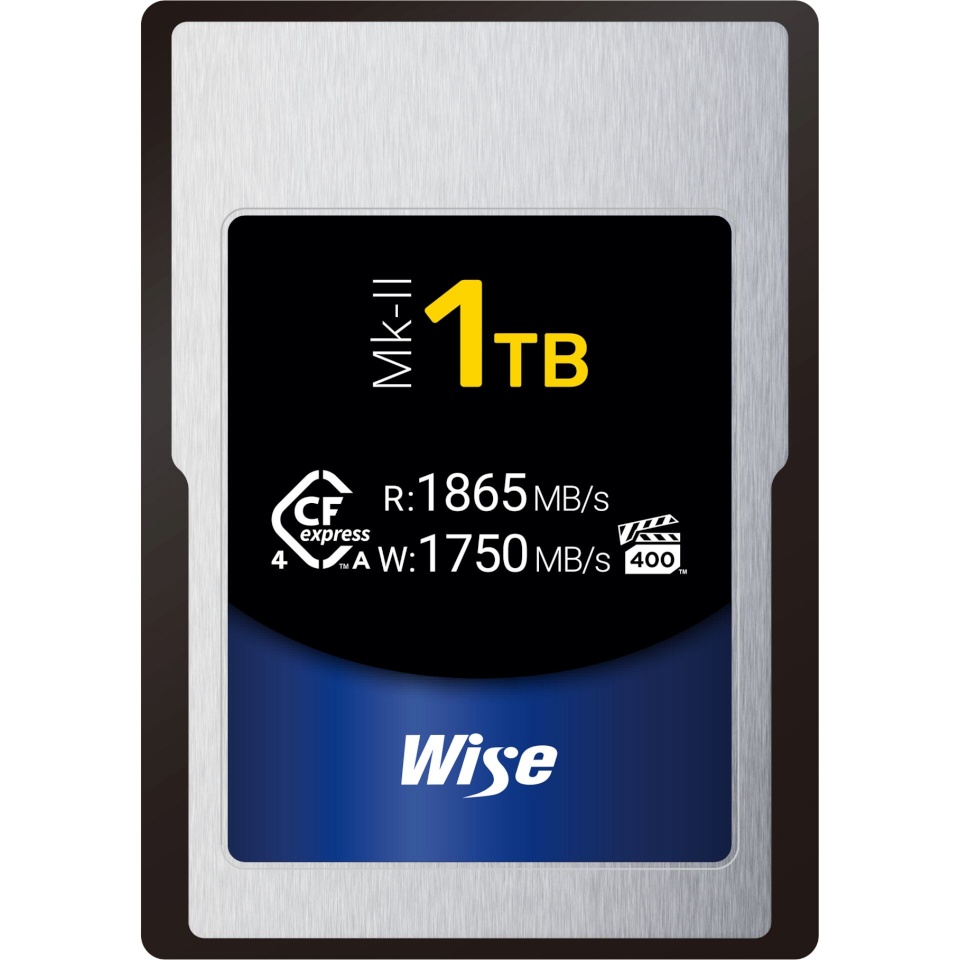Wise mälukaart CFexpress 4.0 Type A Mk-II 1TB WI-CFX4-A1024M2