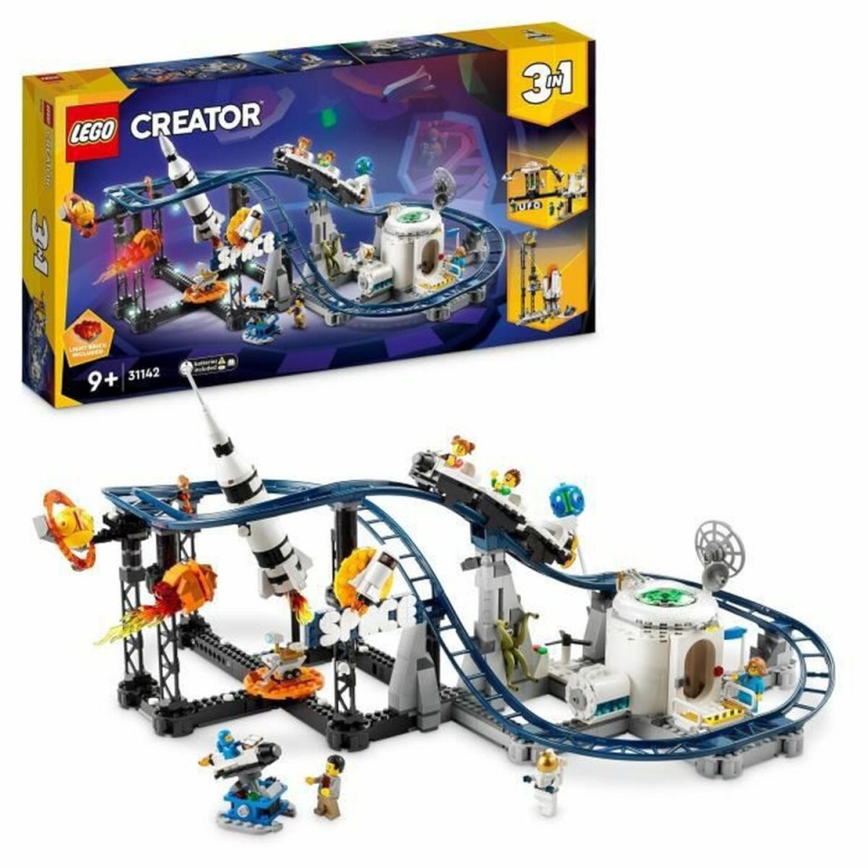 Lego klotsid konstruktor Creator 31142 Space Rollercoaster Mitmevärviline 874-osaline