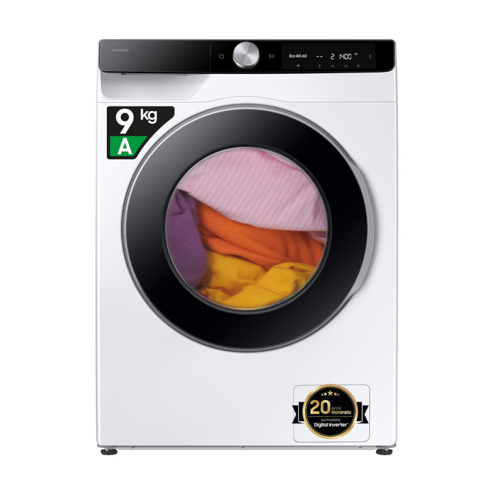 Samsung pesumasin WW90DG6G94LKU3 9kg 60cm 1400rpm