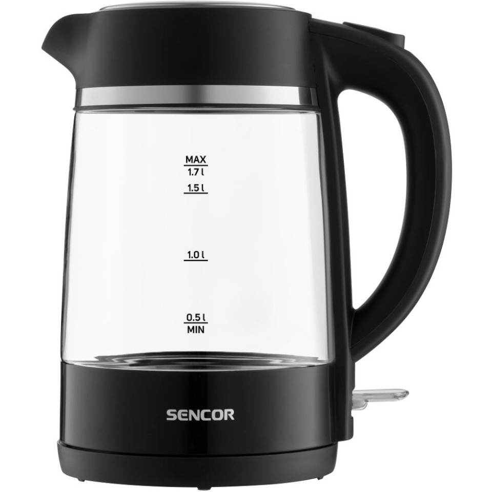 Sencor veekeetja SWK2711BK Glass Kettle, must