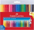 Faber-Castell fiiberoptilised pliiatsid Grip, 20 värvi komplekt