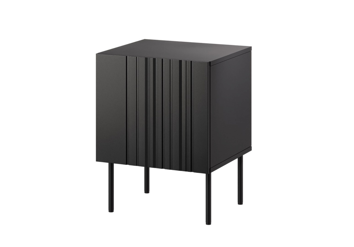 Cama Meble öökapp Bedside Table 2 pcs ISLA 44,5x40x59 must matt