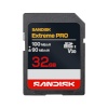 SanDisk 32GB SDHC mälukaart Extreme PRO UHS-I V30 U3 R100MB/s / W90MB/s 4K UHD