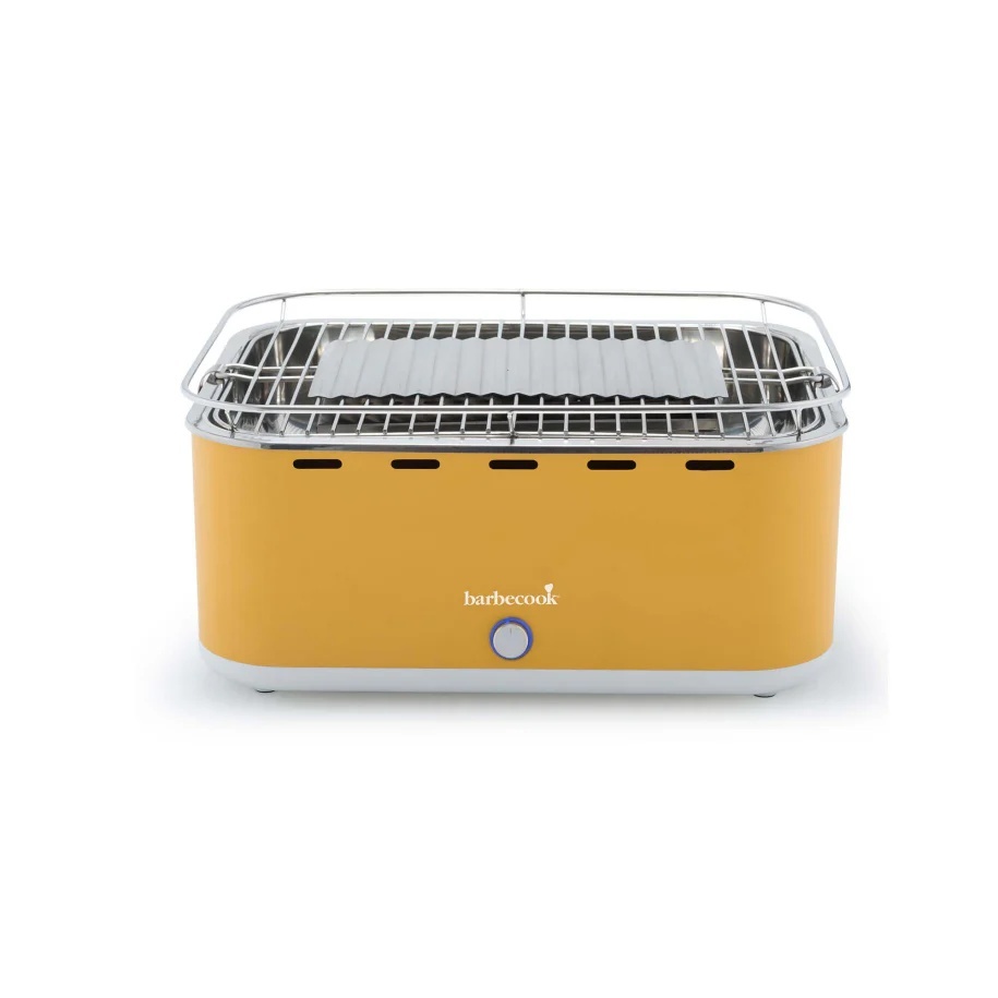 Barbecook söegrill Charcoal Table Grill Carlo, 44x33x21cm, BC-CHA-1016 Sunshine Yellow, kollane 