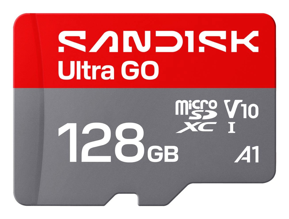SanDisk mälukaart 128GB Ultra GO UHS-I U1 V10 microSDXC
