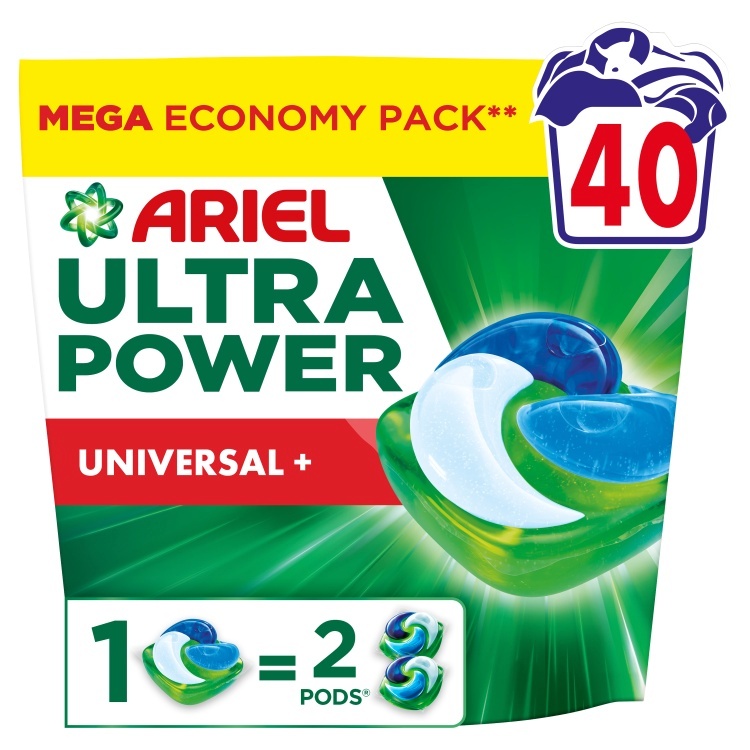 Ariel PODS Ultra Power Universal pesukapslid, 40 pesukorda