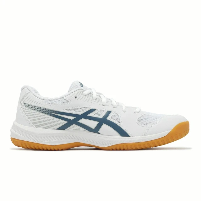 Asics võrkpallijalatsid Upcourt 6 valge/sinine - suurus 45