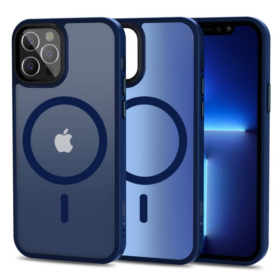 Tech-Protect MAGMAT MagSafe iPhone 12 / 12 Pro MATTE NAVY
