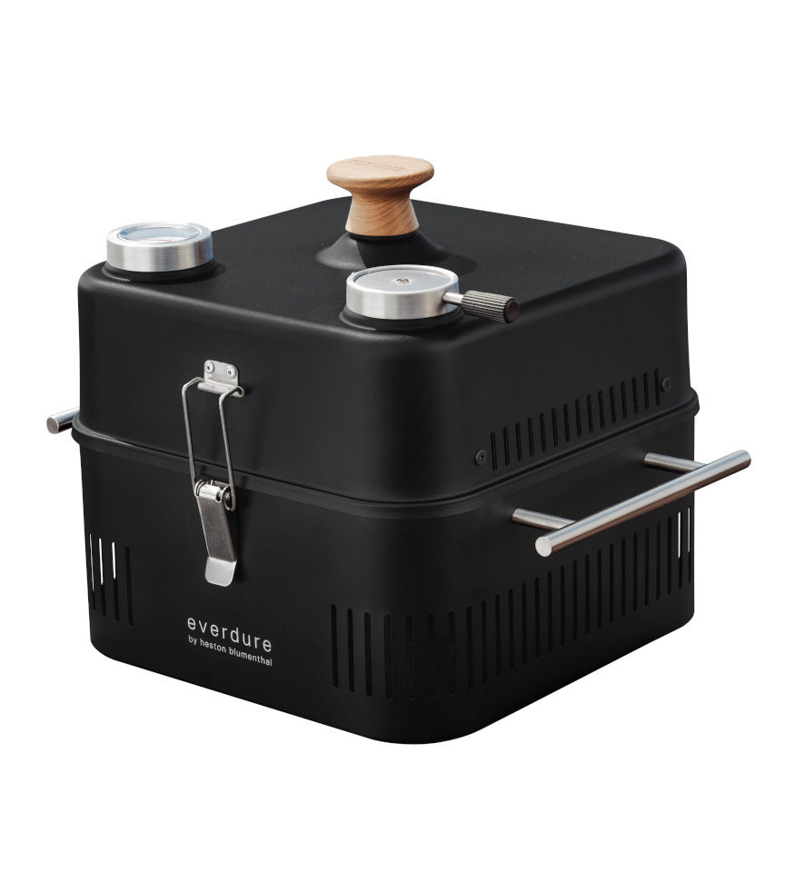 Everdure Cube 360 kaasaskantav söegrill, must