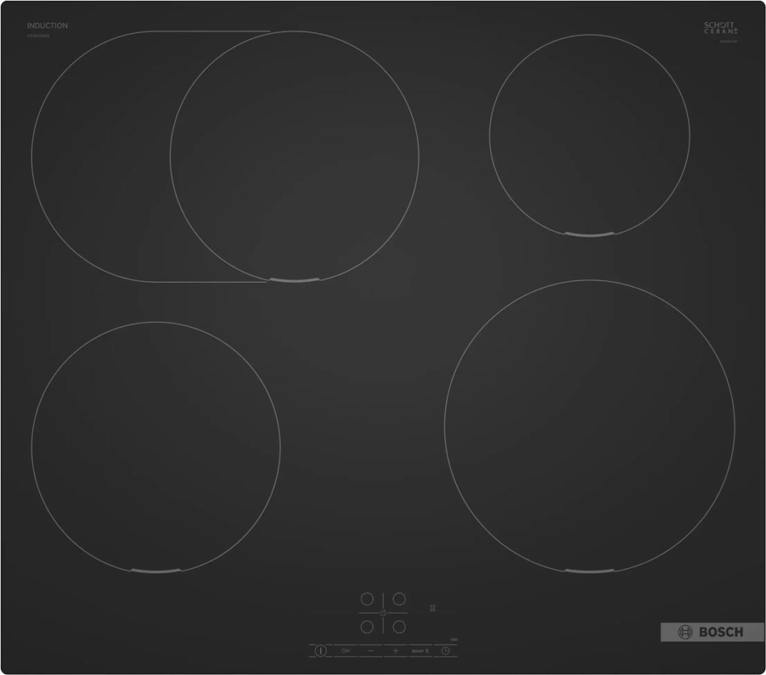 Bosch PIF61ABB5E hob must Built-in 60 cm Zone induction hob 4 zone(s)