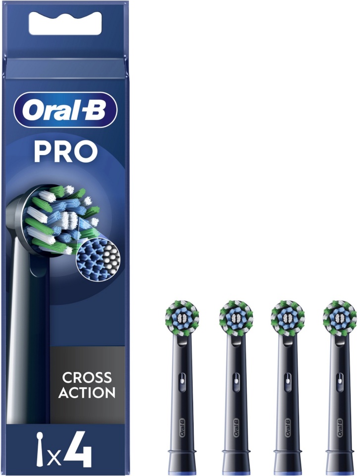 Braun lisaharjad EB50-4 Oral-B Cross Action Pro Electric Toothbrush Heads, 4tk, must