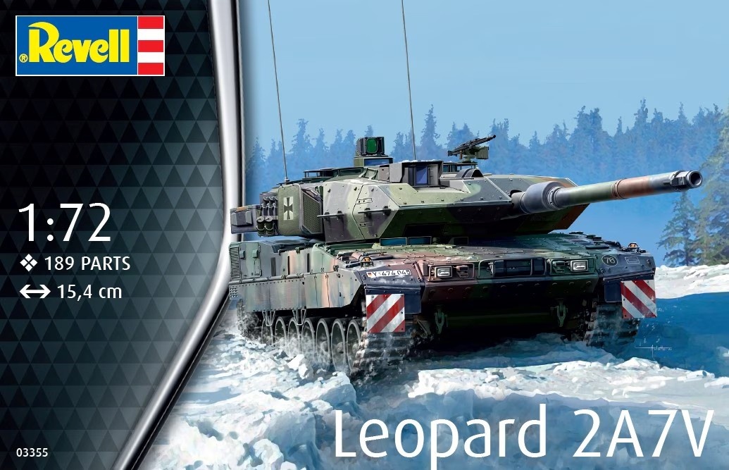 Revell Plastic model Tank Leopard 2A7V 1/72