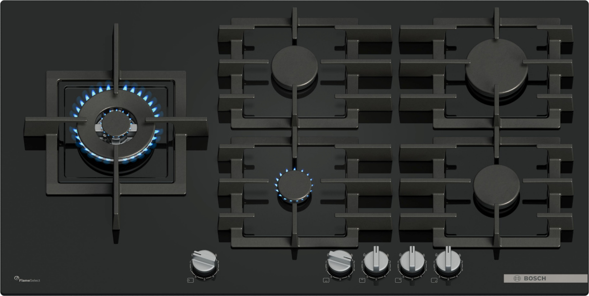 Bosch Serie 6 PPM9A6I40 hob must Built-in 90 cm Gas 5 zone(s)