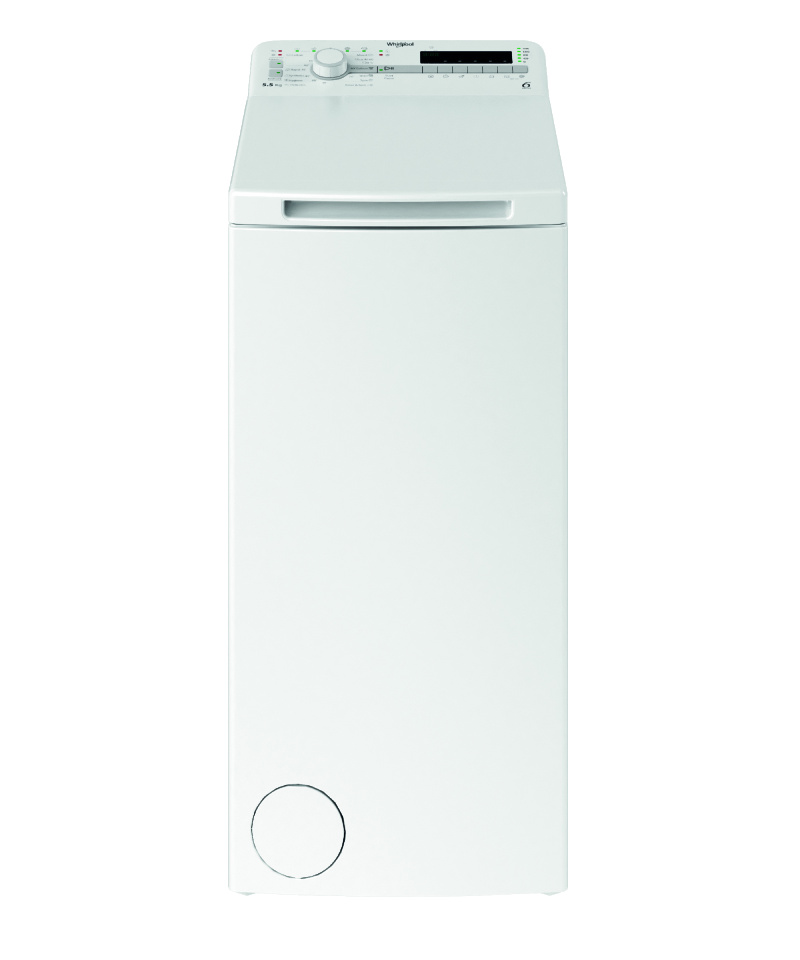 Whirlpool pesumasin TDLR55140SEU Washing Machine, 5,5kg, 1100 p/min, valge